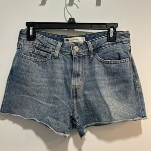 Levi's Classic Blue Denim Shorts